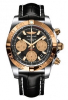 Copie Montre Breitling Chronomat 41 Acier Inoxydable et Or CB014012/BA53