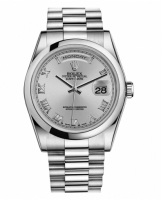 Rolex Day Date Platinum Rhodium cadran 118206 GRP