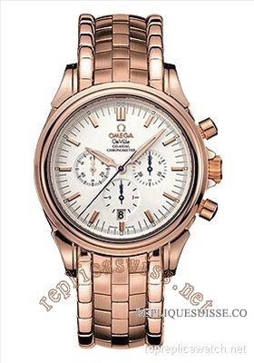 Omega De Ville Co-Axial Chronographe Hommes 4150.20.00 Montre Réplique