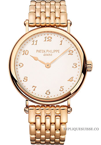 Patek Philippe Calatrava pour femme, or rose 18 carats 7200 / 1R-001 Montres Copie