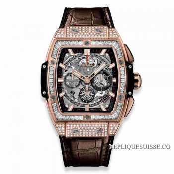 Copie Montre Hublot Spirit Of Big Bang King Bijoux en or 42mm 641.OX.0183.LR.0904