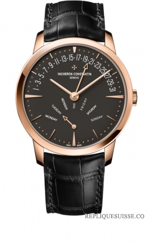 Copie Montre Vacheron Constantin Patrimony retrograde jour-date Reference 4000U/000R-B111