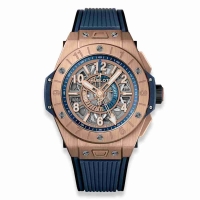 Copie Montre Hublot Big Bang Unico GMT Roi Or 45mm 471.OX.7128.RX