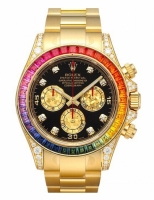 Réplique Cadran Rolex Daytona Black Rainbow 116598 RBOW