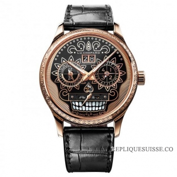 Réplique Chopard L.U.C Perpetual T Spirit of La Santa Muerte 161941-5005