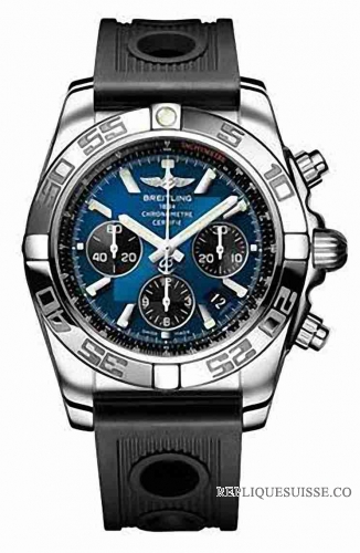 Breitling Chronomat B01 Hommes on Rubber Strap AB011012/C Montre Réplique