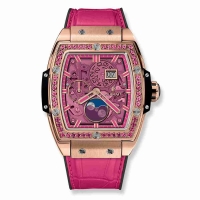 Copie Montre Hublot Spirit Of Big Bang Moonphase Roi Or Rose 42mm 647.OX.7381.LR.1233