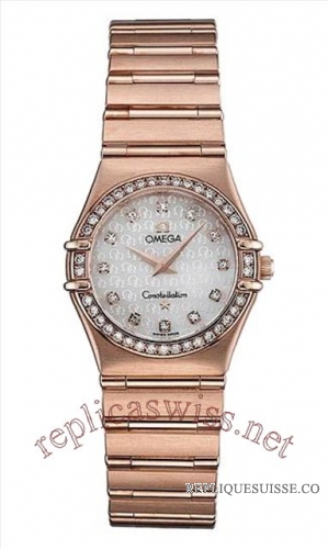 Omega Constellation Dames Small Quartz 1158.75.00 Montre Réplique