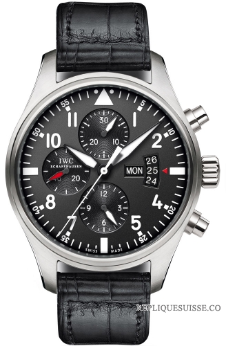 IWC Montre d\'Aviateur Chronographe Montre Homme IW377701