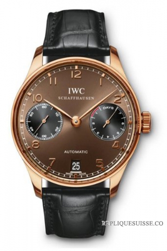 IWC Portuguese 7 Day Power Reserve Automatic IW500124 Montre Réplique