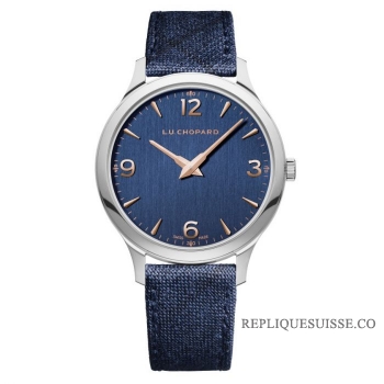 Réplique Chopard L.U.C. Cadran bleu automatique XP