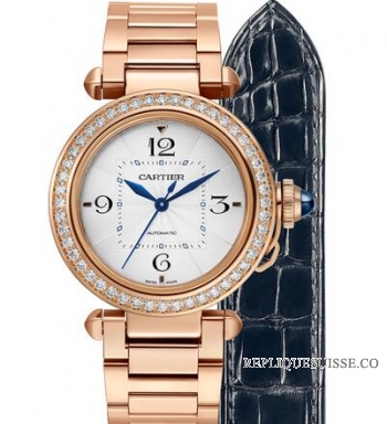 Cartier Pasha De Cartier 35mm Or Rose WJPA0013