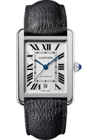 Cartier Tank Solo XL cadran argente Hommes WSTA0029 Montres Copie