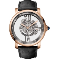 Réplique Cartier Rotonde de Cartier Astrotourbillon WHRO0041 Or Rose