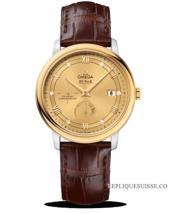 Réplique Omega De Ville Prestige Co Axial Power Reserve 39.5mm 424.23.40.21.58.001