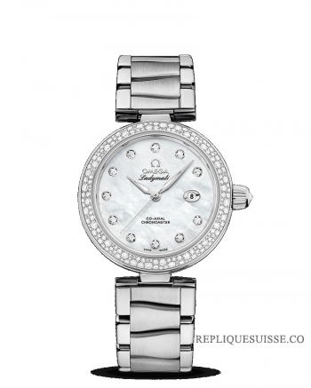 Réplique Omega De Ville Ladymatic Co Axial 34mm 425.35.34.20.55.002