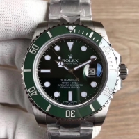 Réplique Rolex Submariner Date vert Dial 116610LV