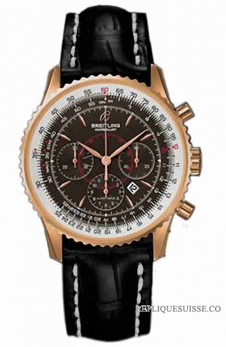 Breitling Navitimer Montbrillant Automatique Chronographe 18K Or Montre Réplique