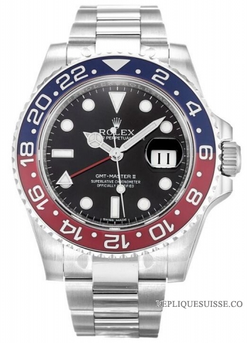 Rolex GMT-Master II blanc Or 116719 BLRO Montre Réplique