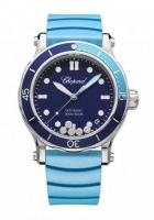 Copie Montre Chopard Happy Ocean en acier inoxydable et diamants dames 278587-3001