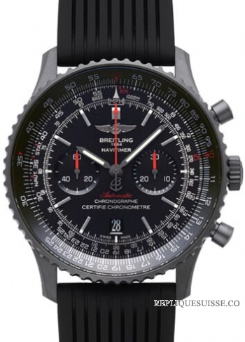 Copie Montre Breitling Navitimer 01 46mm Blacksteel MB0128AN/BE51/252S/M20DSA.2