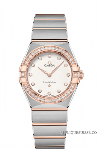 OMEGA Constellation Steel Sedna Gold Diamonds 131.25.28.60.52.001