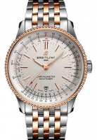 Breitling Navitimer 1 Automatique 38 Argent Cadran Or rose Inoxydable Acier U17325211G1U1