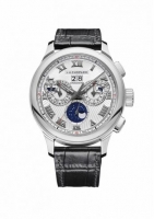 Réplique Chopard L.U.C Perpetual Chrono 45MM Manuel Or Blanc Edition Limitee