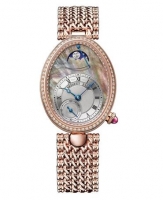 Breguet Reine De Naples 18K Or rose Diamonds Dames 8908BR/5T/J20/D000