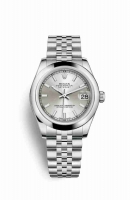 Copie Montre Rolex Datejust 31 Oystersteel 178240 Cadran argente m178240-0005