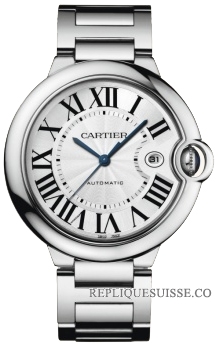 Cartier Ballon Bleu Automatique Blanc Or W69013Z2 Montre Réplique