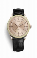 Copie Montre Rolex Cellini Time 18 ct Everose or 50605RBR rose cadran m50605rbr-0011