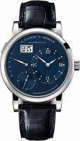 Copie Montre A. Lange & Sohne Lange 1 Or blanc/bleu 191.028