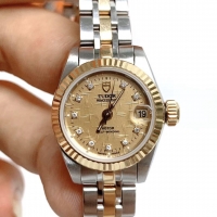 Tudor Princess Date 22mm Acier-Jaune Or Argent Cadran Automatique M92513-0010