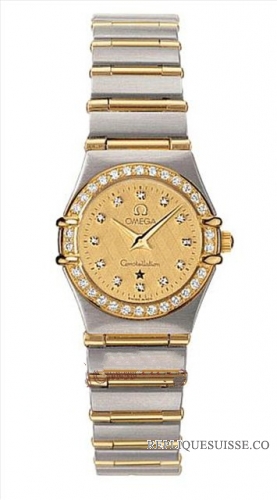 Omega Constellation Dames Mini Quartz 1267.15.00 Montre Réplique