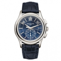 Patek Philippe Complications Calendrier Annuel Cadran Bleu Platine 5905P-001 Montres Copie