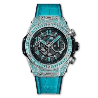 Réplique Hublot Big Bang Unico Paraiba Or Blanc