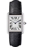 Cartier Tank Solo cadran en opaline claire argentee pour femme WSTA0030 Montres Copie