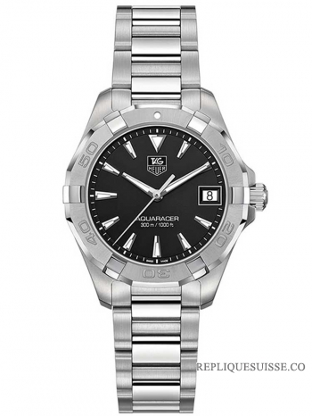 Copie Montre Tag Heuer Aquaracer Cadran Noir Mesdames WBD1310.BA0740