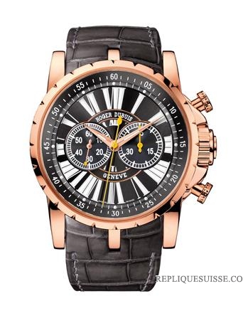 Roger Dubuis Excalibur Chronographe Split Second Hommes EX45 Montre Réplique