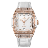 Réplique Hublot Spirit Of Big Bang King Gold Pave Blanc