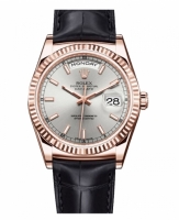 Rolex Day Date Rose Or Rhodium cadran 118135 RHL