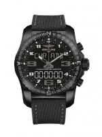 Breitling Professional Cockpit B50 Noir Titanium Anthracite Military Strap Hommes