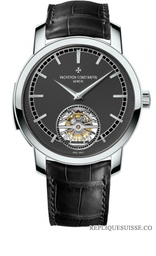 Copie Montre Tourbillon a repetition minute Vacheron Constantin Traditionnelle Reference 6500T/000P-B100