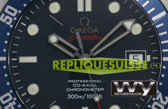Omega Seamaster James Bond Chronometer 2220.80.00 Montre Réplique - Cliquez sur l'image pour la fermer