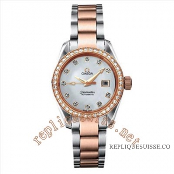 Omega Seamaster Aqua Terra Automatique Femmes 2365.75.00 Montre Réplique