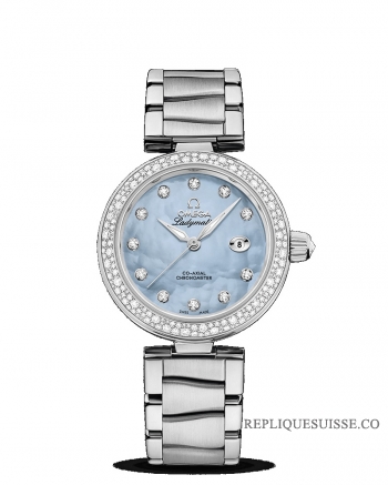 Réplique Omega De Ville Ladymatic Coaxial 34mm 425.35.34.20.57.003