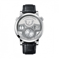 A. Lange & Sohne Zeitwerk Minute Repeater Platinum Homme 147.025 Montre Réplique