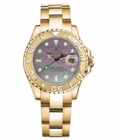 Rolex Yacht-Master Or jaune MOP cadran Dames 169628 DKM