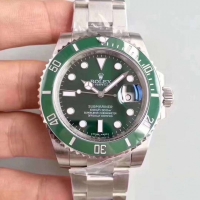 Réplique Rolex Submariner Date vert Dial 116610LV